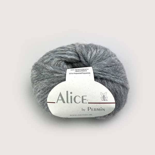 Alice By Permin Lysgrå 03
