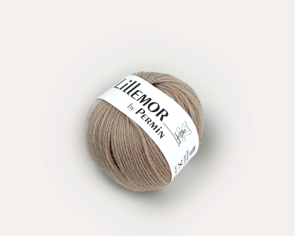 Ankers Bluse Garnkit Lys Beige    -12 Mdr