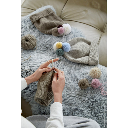 Bingo Hue Af Lana Grossa Hue Strikkeopskrift Str  53 56cm 57 60cm
