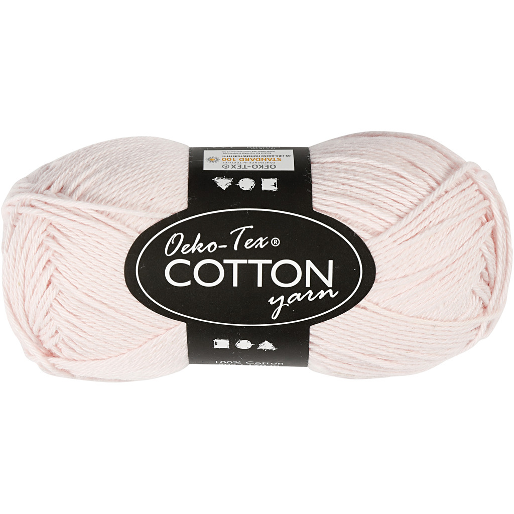 Bomuldsgarn      Sart Rosa  50    Oeko-tex