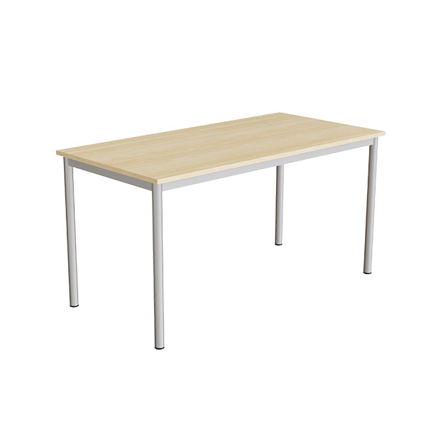 Bord Combi 200  1400x700 Mm Højde 720 Mm Birk Laminat På Alugråt Understel