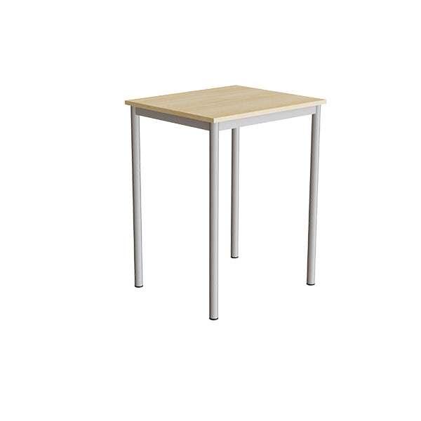 Bord Combi 200  700x600 Mm Højde 900 Mm Birk Laminat På Alugråt Understel