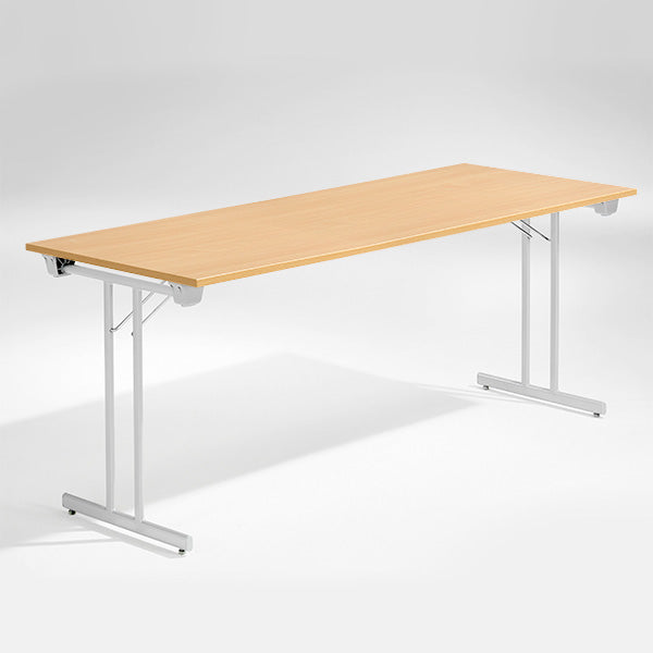 Bord Dinner  Bøk 1800x800 Mm  Alugråt Understel