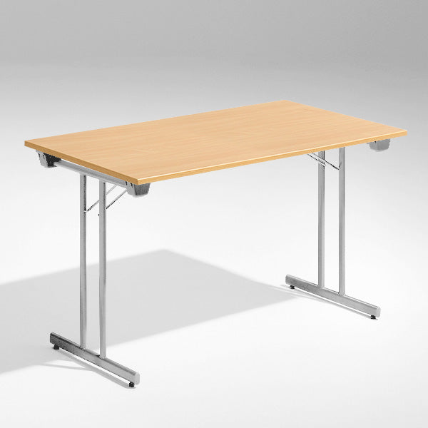Bord Dinner  Bøk 1200x800 Mm  Alugråt Understel