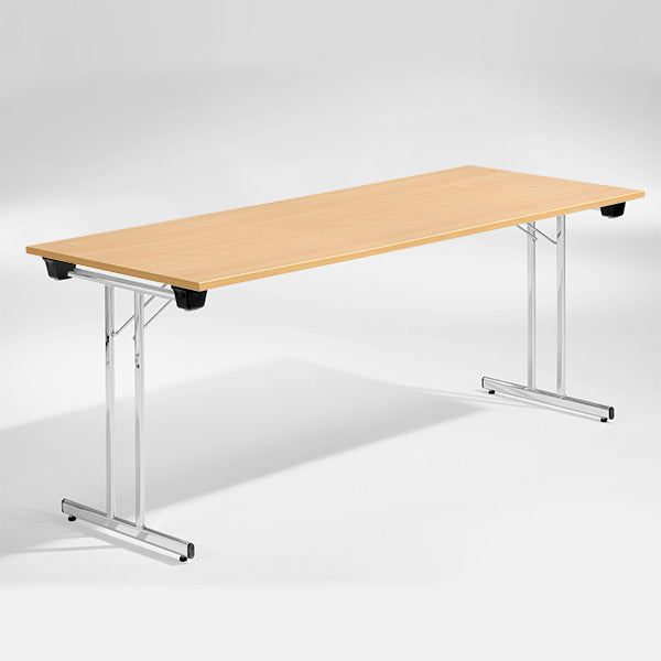 Bord Dinner  Bøk 1800x800 Mm  Krom Understel