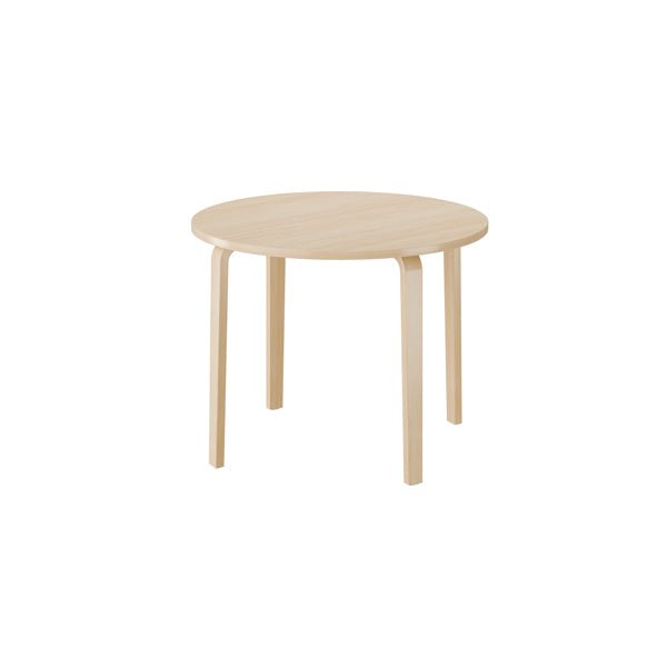 Bord Emma ø900x720 Mm Birk Laminat