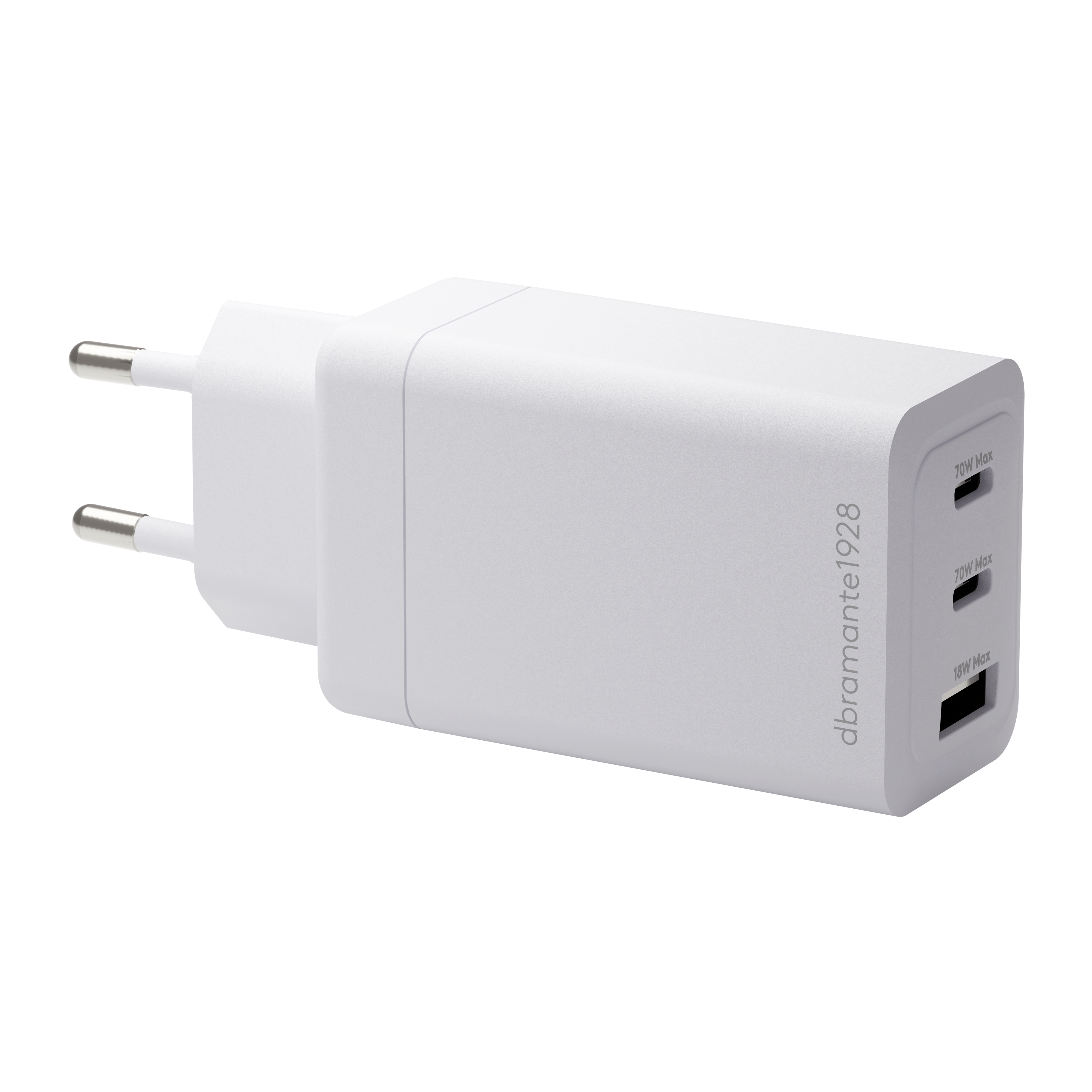 Bulk It Eu   Charger 2xusb-  70w 1xusb-  White