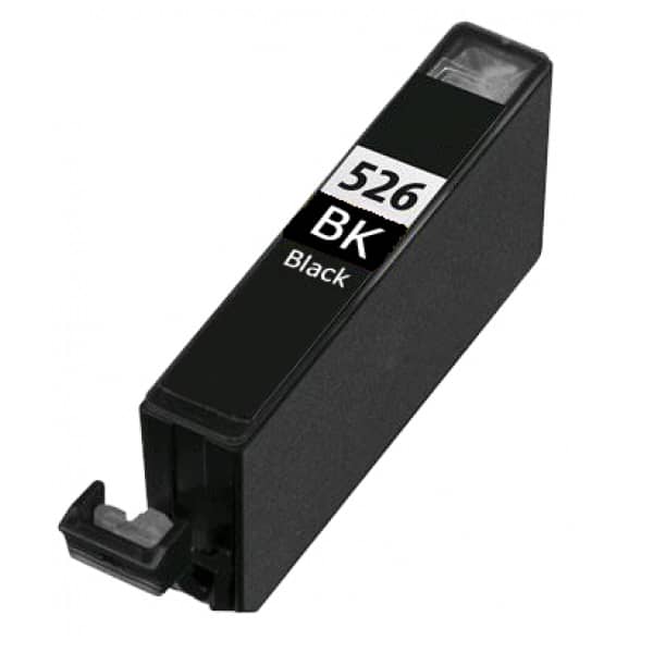 Canon Cli-526bk Sort Blækpatron 10ml Kompatibel 4540b001