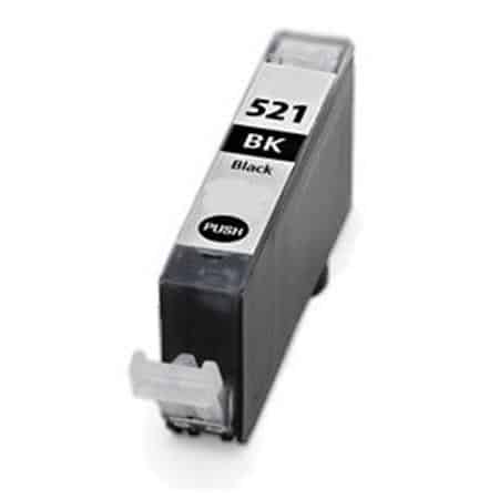 Canon Cli-521bk Sort Blækpatron 10ml Kompatibel 2933b001