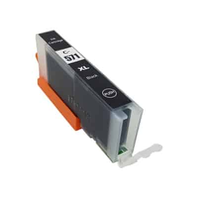 Canon Cli-571 Bk Sort Blækpatron 13ml Kompatibel 0331c001
