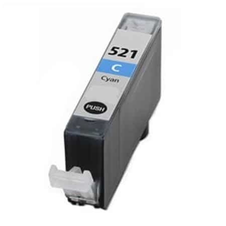 Canon Cli-521c Cyan Blækpatron 10ml Kompatibel 2934b001