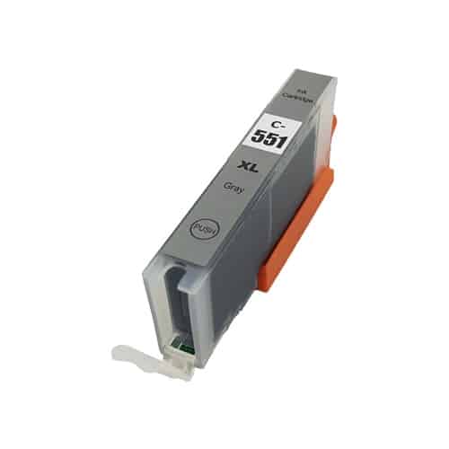 Canon Cli-551 Gy Grå Blækpatron 15ml Kompatibel 6447b001