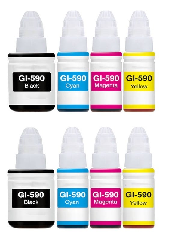 Canon Gi-590     Bk- - -  Blækrefill 960 Ml Kompatibel Gi-590   Stk
