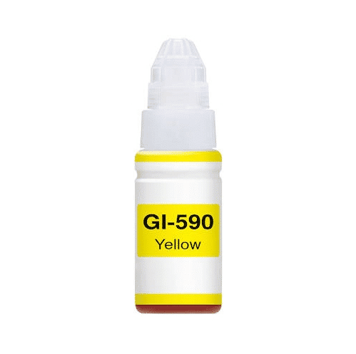 Canon Gi-590y Gul Blækrefill 70 Ml Kompatibel 1606c001