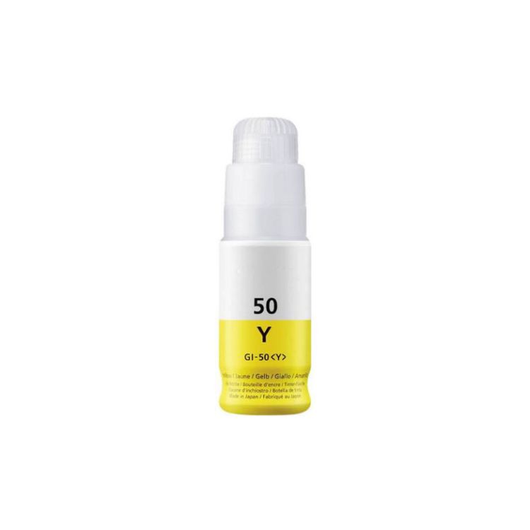 Canon Gi-50y Gul Refill 70 Ml 3405c001 Kompatibel