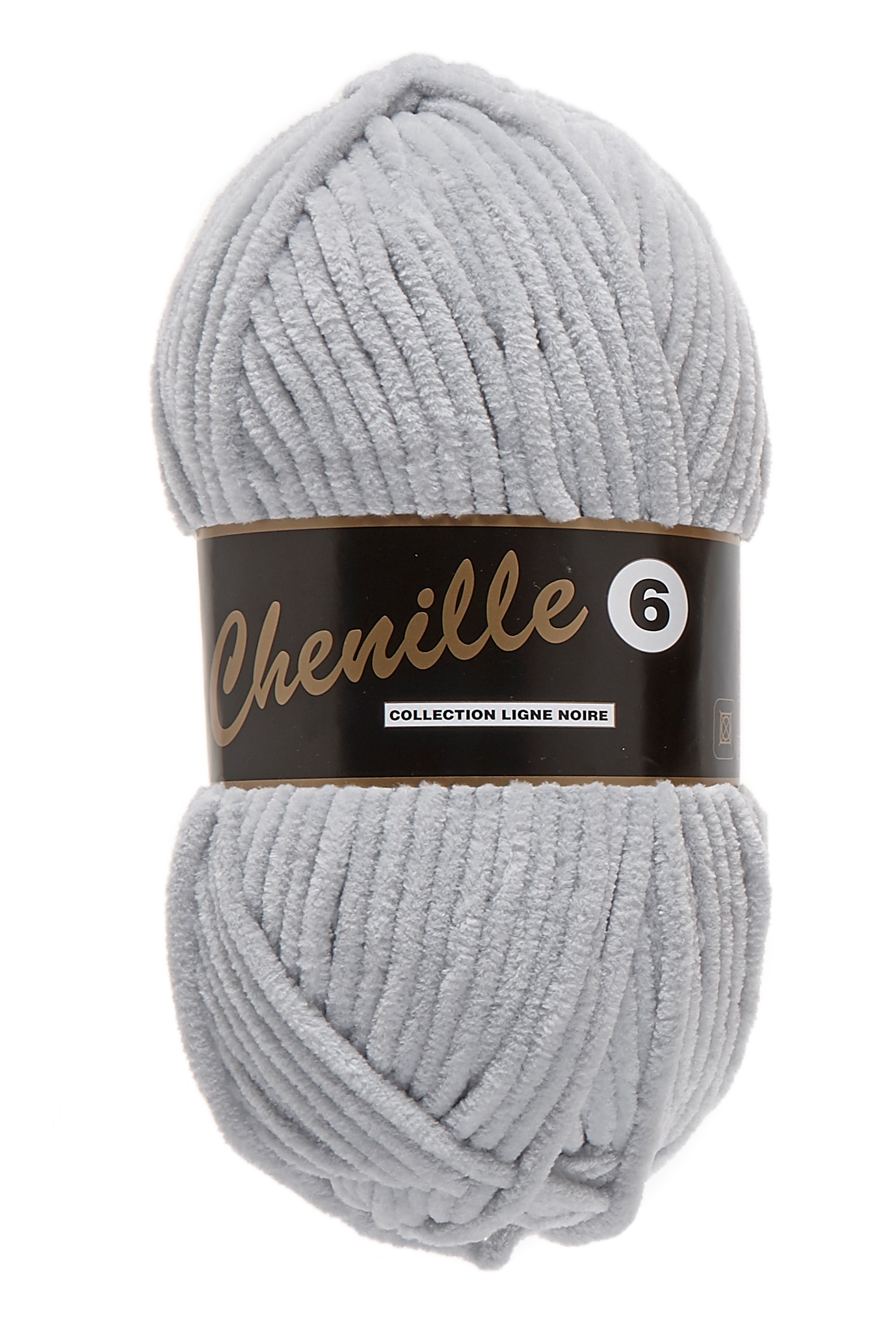 Chenille    Lysegrå  100    Nr  38