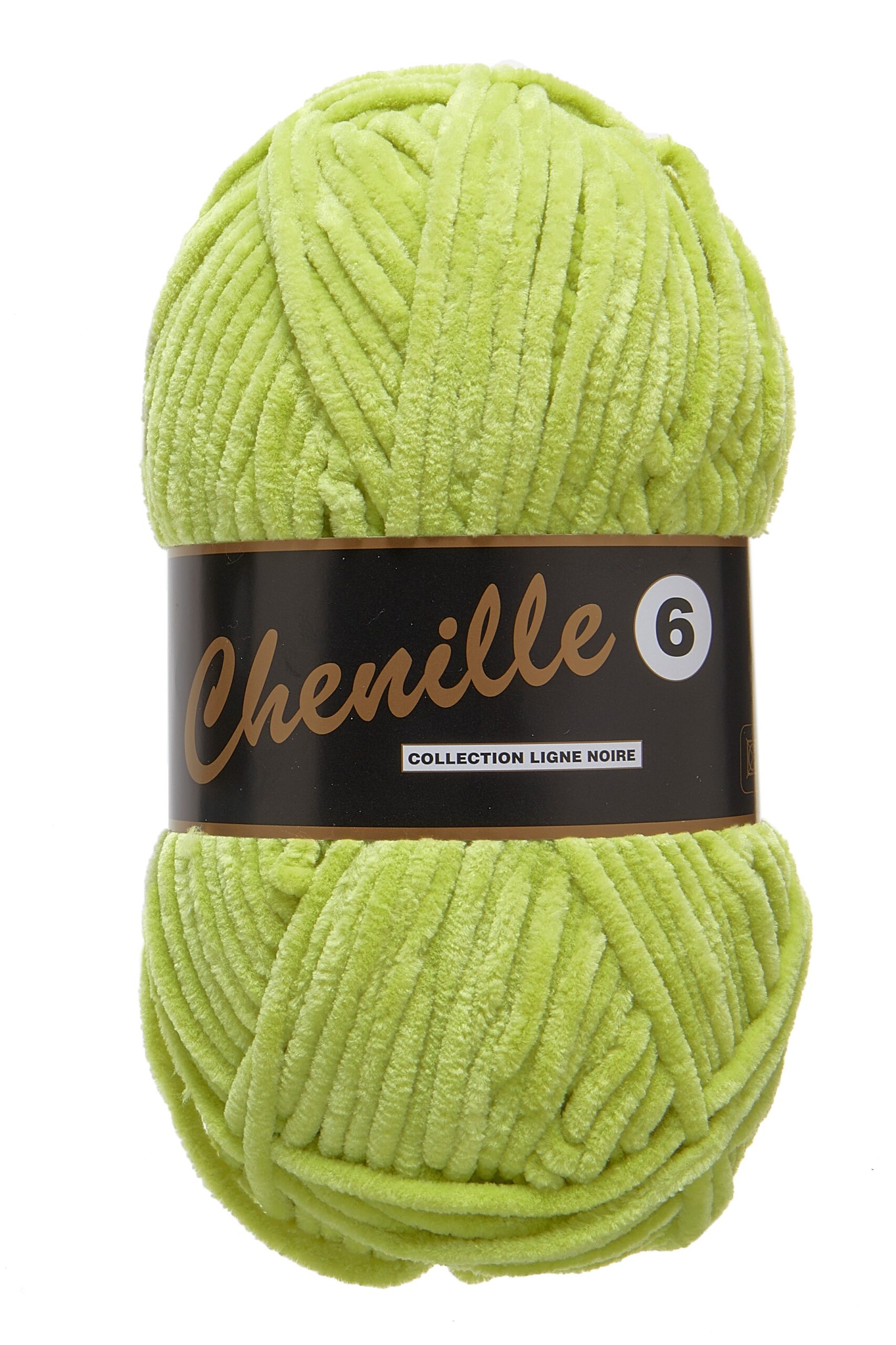 Chenille    Lysegrøn  100    Nr  46