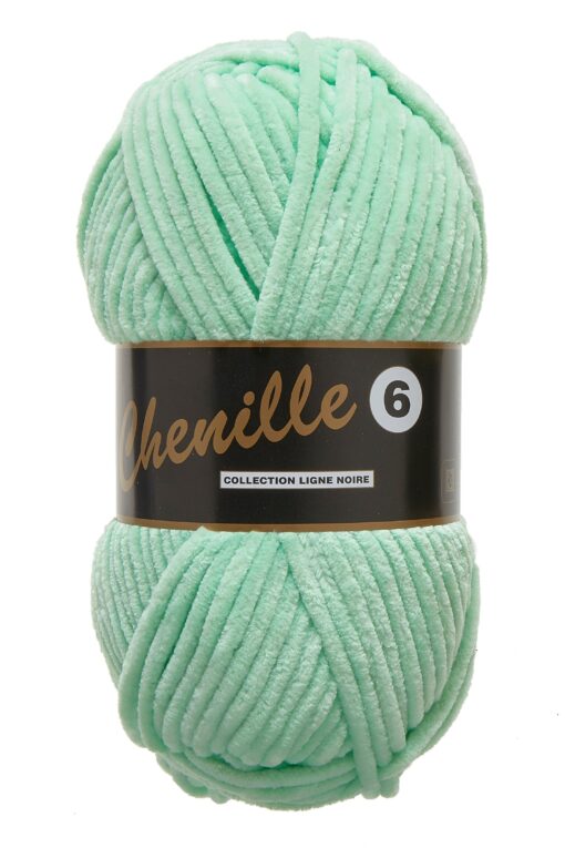 Chenille    Mintgrøn  100    Nr  62