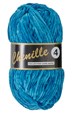 Chenille    Mørk Blå  50    Nr  517