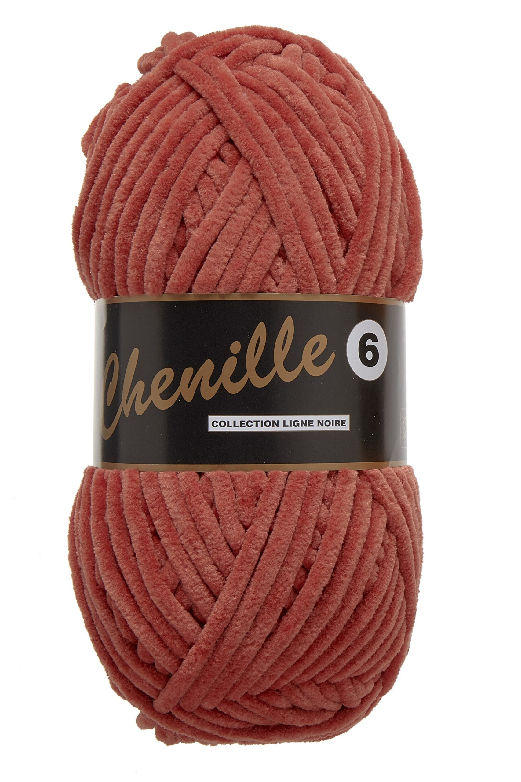 Chenille    Rødbrun  100    Nr  30