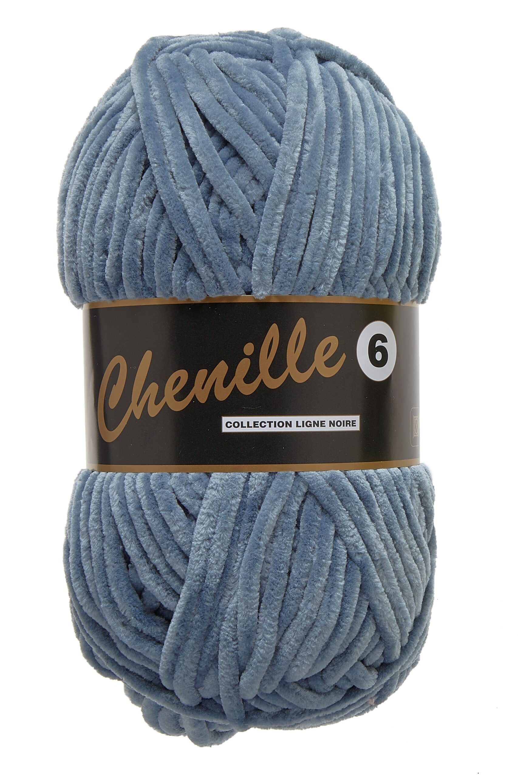 Chenille    Støvet Blå  100    Nr  22