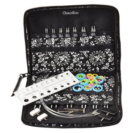Chiaogoo Spin Complete Udskiftelige Rundpindesæt Bambus 40-56-76 Cm   75-10 Mm 13 Størrelser