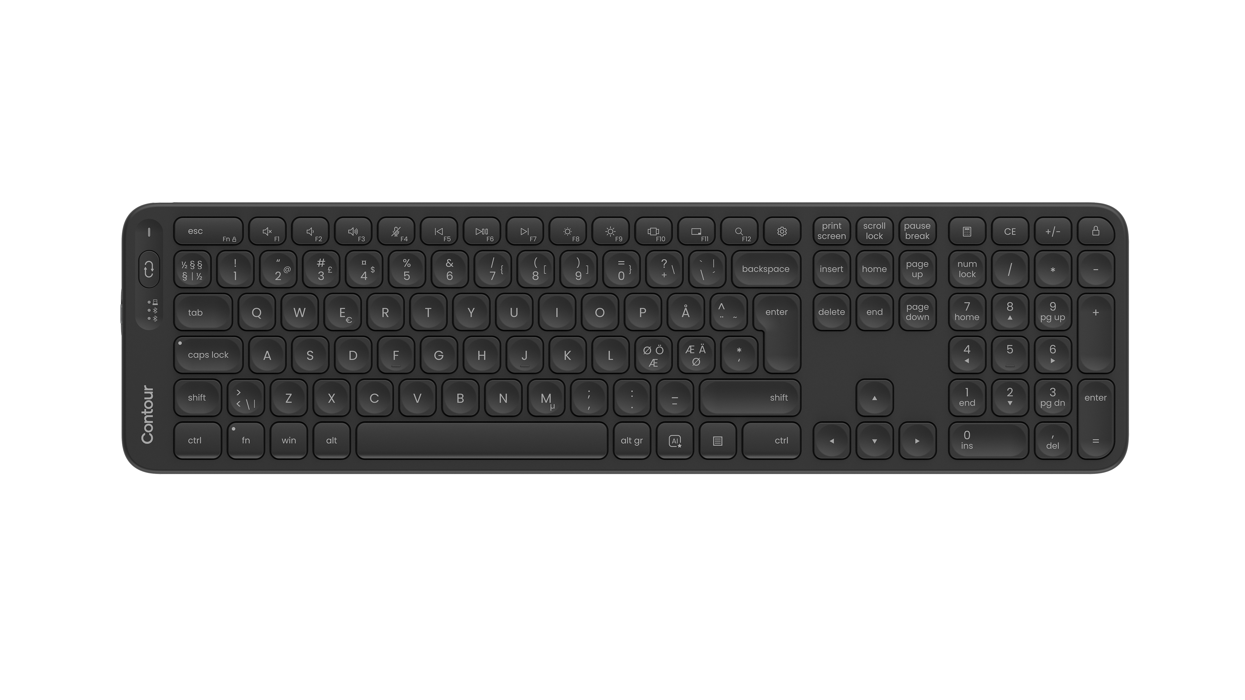 Contour Balance Full-size Keyboard Wireless Pan  Nordic