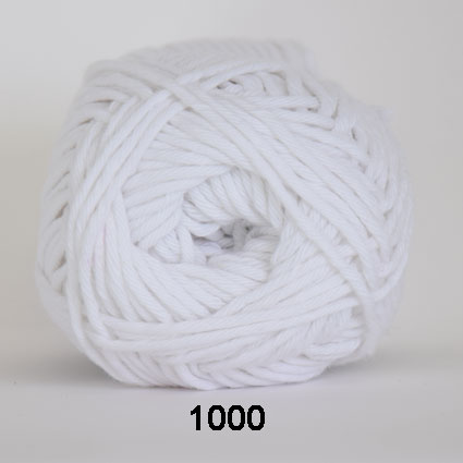 Cotton      Hvid  50    Nr  1000
