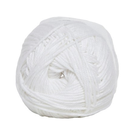 Cotton Nr     Hvid  50    Nr  100