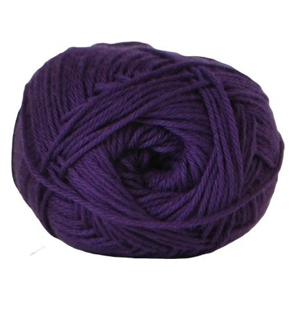 Cotton Nr     Mørk Lilla  50    Nr  3714