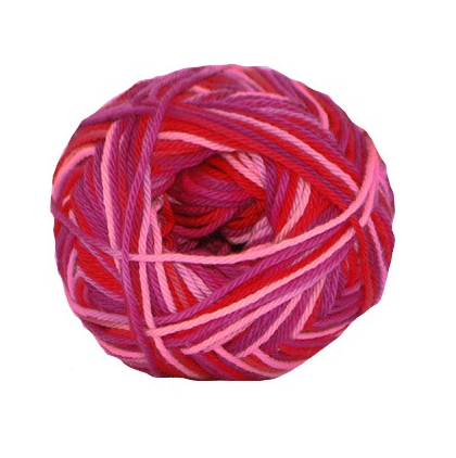 Cotton Nr     Multifarvet  Lyserøde Farver  50    Nr  597