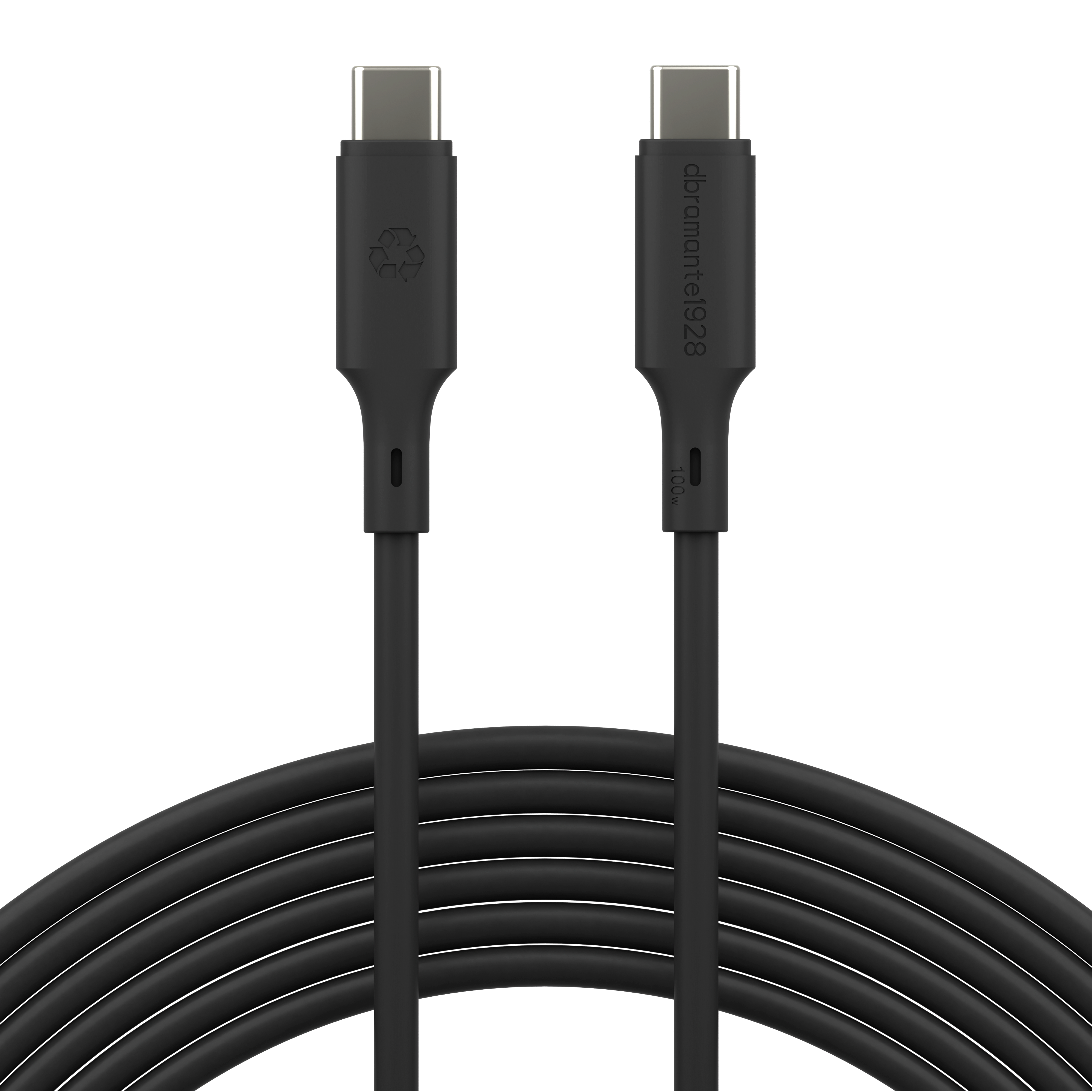 Dbramante Re-charge It Cable 3m Usb-  Usb-  100w Black