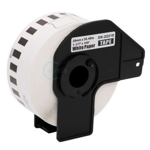 Dk22210 Rulle Etiketter   9cm   30 5m Kompatibel Brother Dk22210