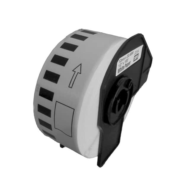 Dk22214 Rulle Kontinuerlige Papir Etiketter 12mm   30 48m Kompatibel Brother Dk22214