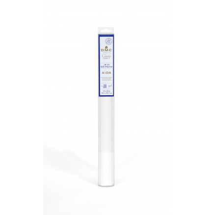 Dmc Aida Broderistof Bomuld Ivory   5tr  14 Count 38 1x45 7cm