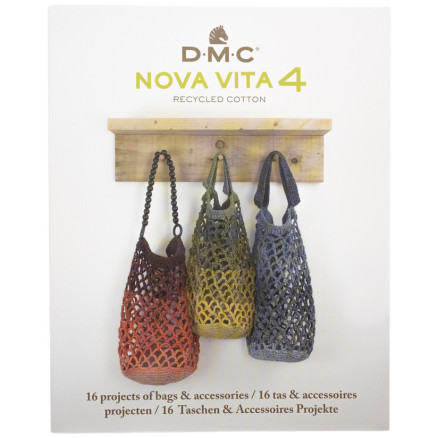 Dmc Nova Vita   Opskriftsbog 16 Tasker   Accessories  En De Nl