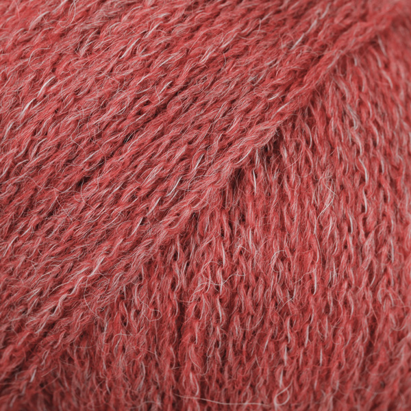 Drops Sky Rød Mursten Mix 09  Alpacagarn  Fra Drops Design