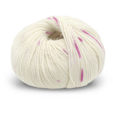 Du Store Alpakka Sterk Garn 923 Natur Rosa Print