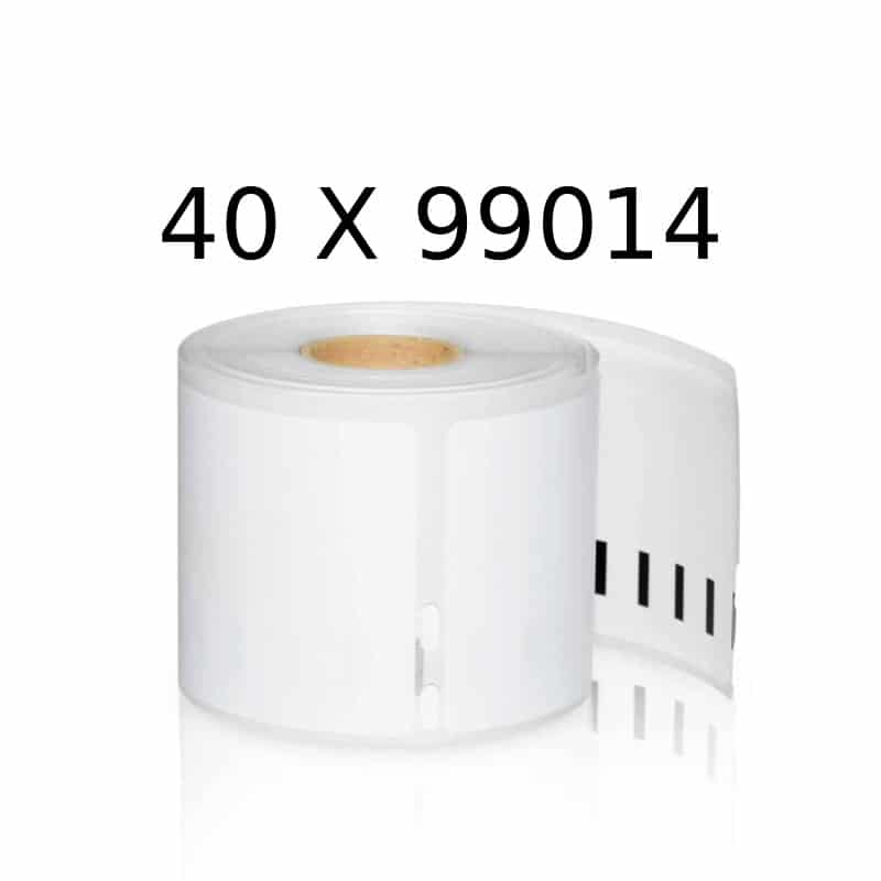 Dymo 40 Stk 99014 Forsendelse Etiketter 40   220 Stk 101   54mm Kompatibel S0929080