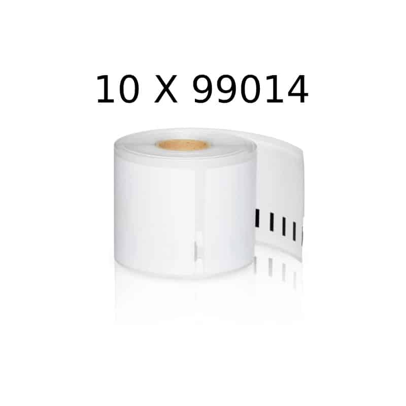 Dymo 10 Stk 99014 Forsendelse Etiketter 10   220 Stk 101   54mm Kompatibel S0929080