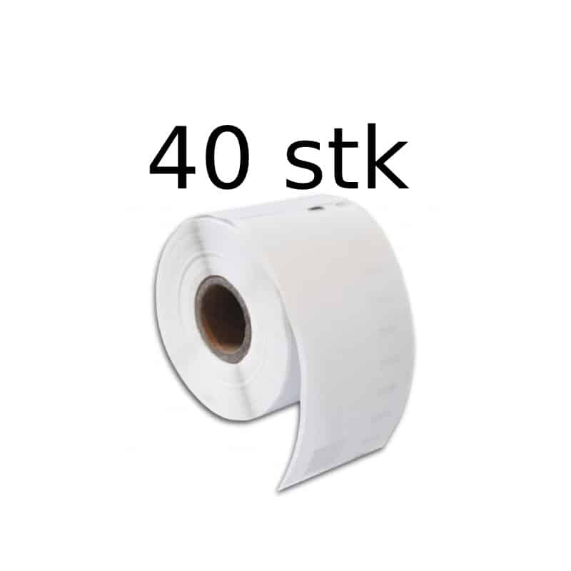 Dymo 40 Stk 99015 Multilabels  40   320 Stk 54   70mm Kompatibel S0722440