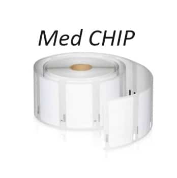 Dymo 11354 Universaletiketter Med Chip- 1000 Stk 57   32mm Kompatibel S0722540