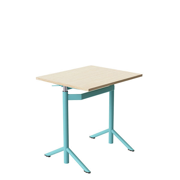 Elevbord Atlas 1132  700x600mm  Eg Højtrykslaminat  Turkis Stel