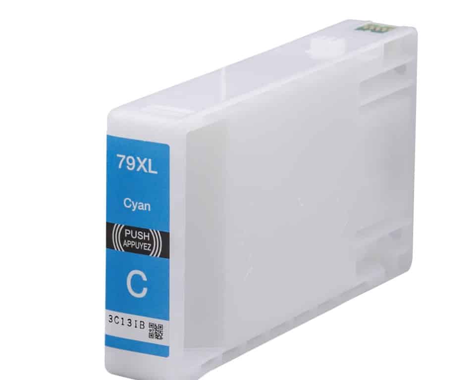 Epson 79  Cyan Blækpatron   800 Sider C13t79024010 Uoriginal