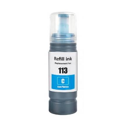 Epson 113 Cyan Blækrefill 70 Ml Kompatibel C13t06b240