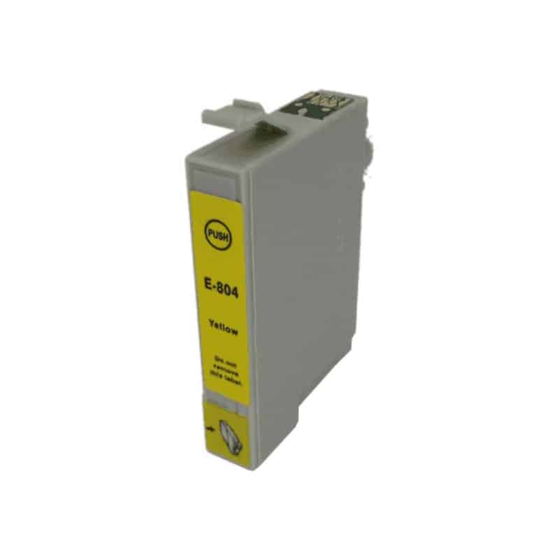 Epson 804 Gul Blækpatron 12 Ml C13t08044011 Kompatibel