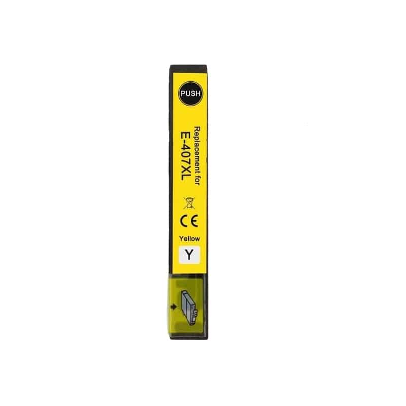 Epson 407  Gul Blækpatron 27 Ml C13t07u440 Uoriginal