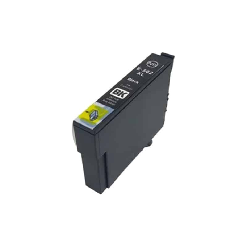 Epson 502  Sort Blækpatron 13 Ml C13t02w14010 Kompatibel
