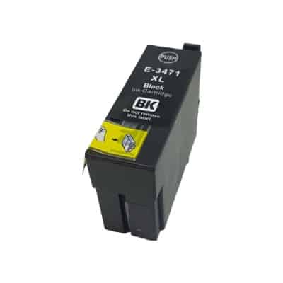 Epson 34  Sort Blækpatron 33ml Kompatibel C13t34714010