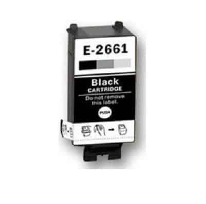 Epson 266 Sort Blækpatron 11 5ml Uoriginal C13t26614010